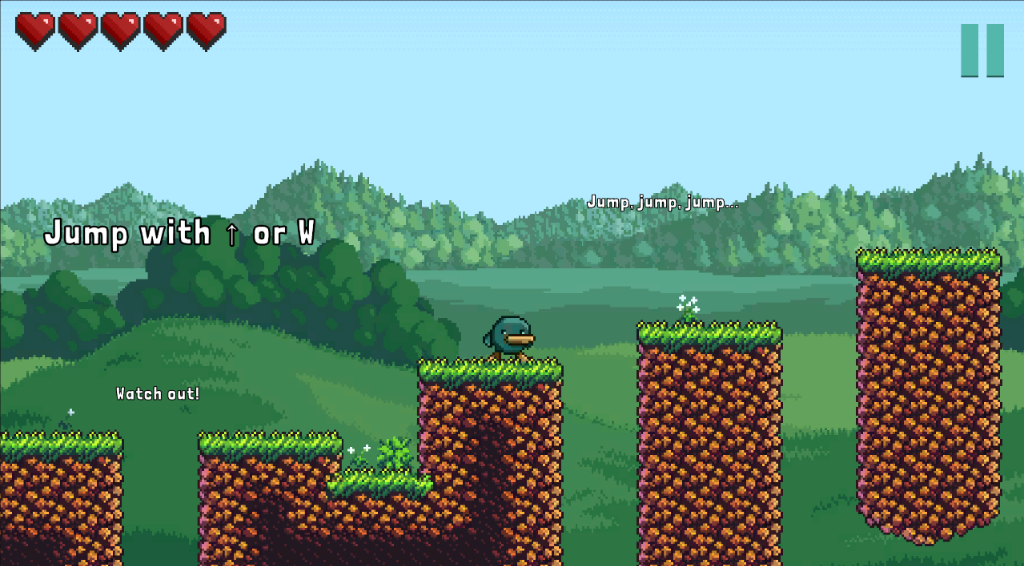 SindLore Screenshot - Jumping platforms